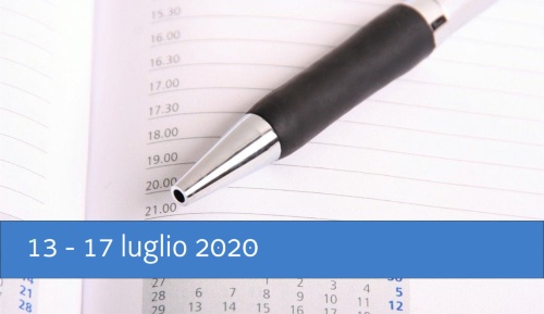 La settimana in Consiglio: 13 - 17 luglio 2020