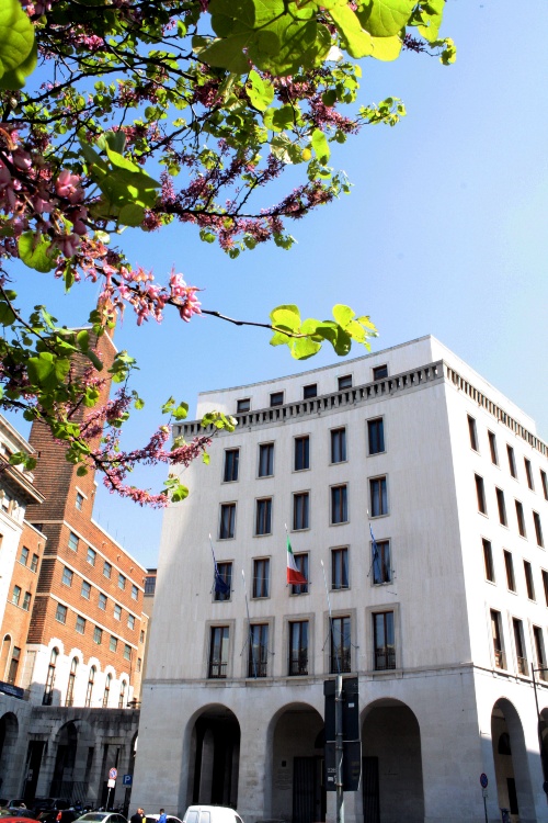 La sede del Consiglio regionale in piazza a Oberdan 6 a Trieste (Foto CRFVG) 