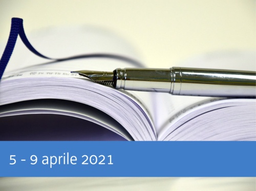 La settimana dal 5 al 9 aprile 2021