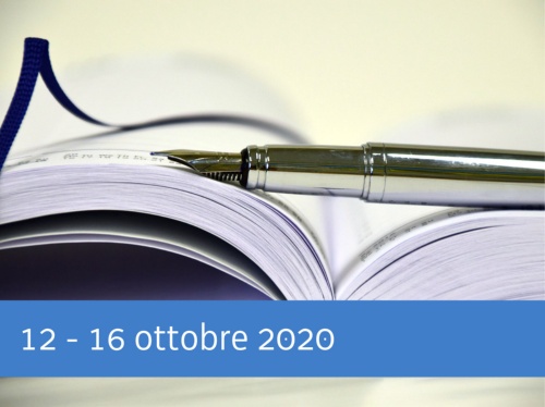 La settimana in Consiglio, 12 - 16 ottobre 2020