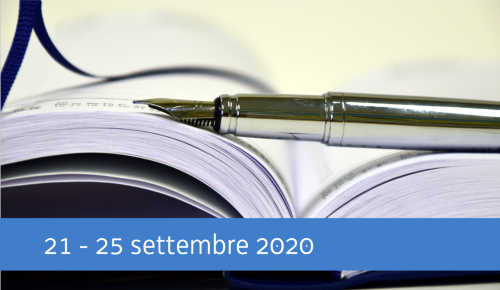 La settimana in Consiglio: 21-25 settembre 2020