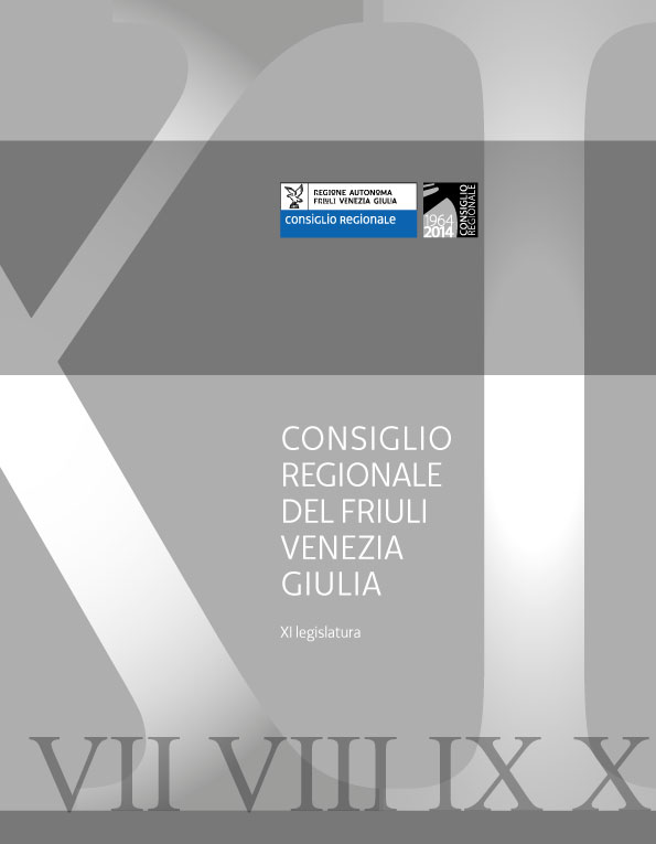 La copertina della brochure